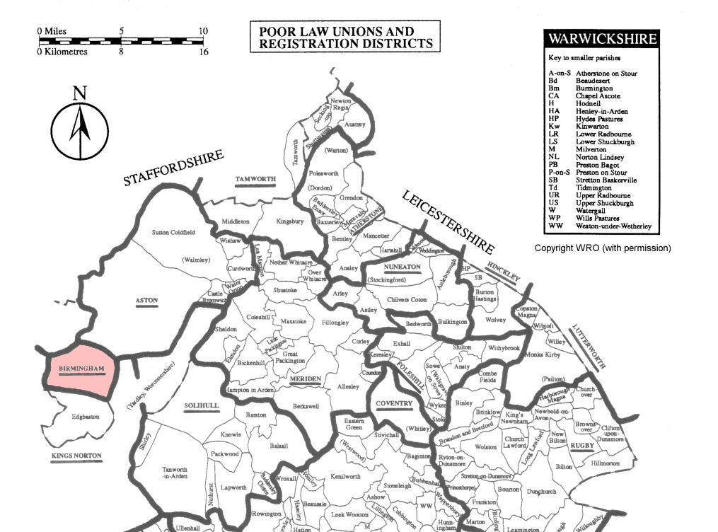 Birmingham Ward Map