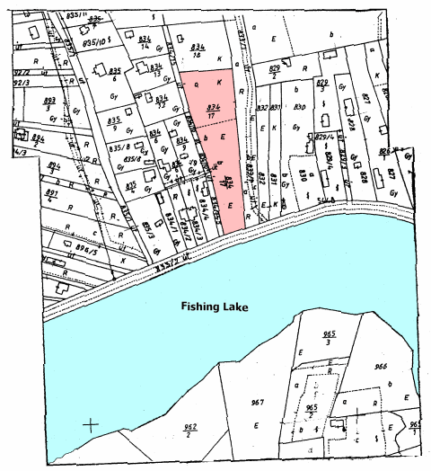 plot map for Yellow house